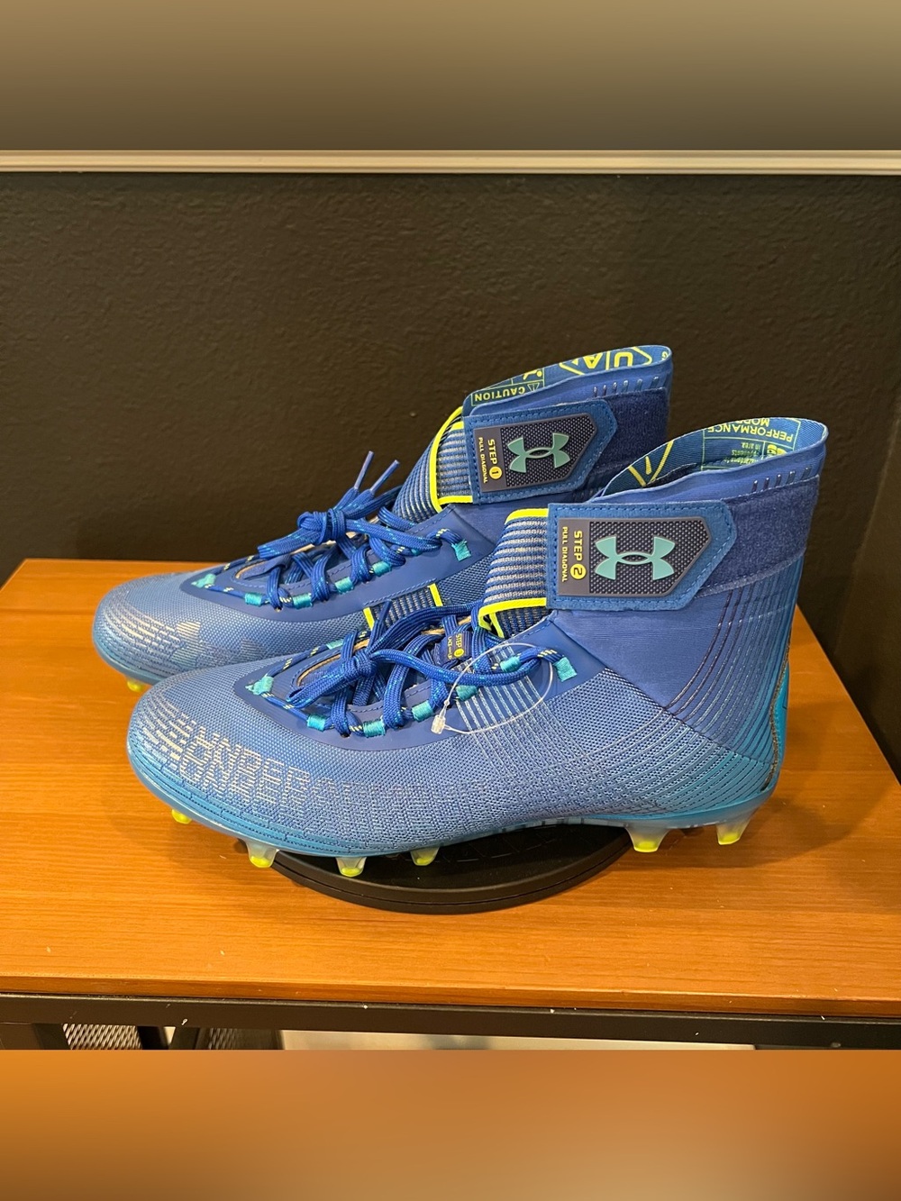Under Armour Flexwrap UAF All American Men's Football Cleats 11 Art 3023716-405